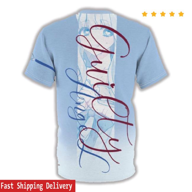 Saidah - Creepy Guilty Angel Anime Girl Unisex Aop Cut & Sew 3D T-Shirt Saidah - Creepy Guilty Angel Anime Girl Unisex Aop Cut & Sew 3D T-Shirt