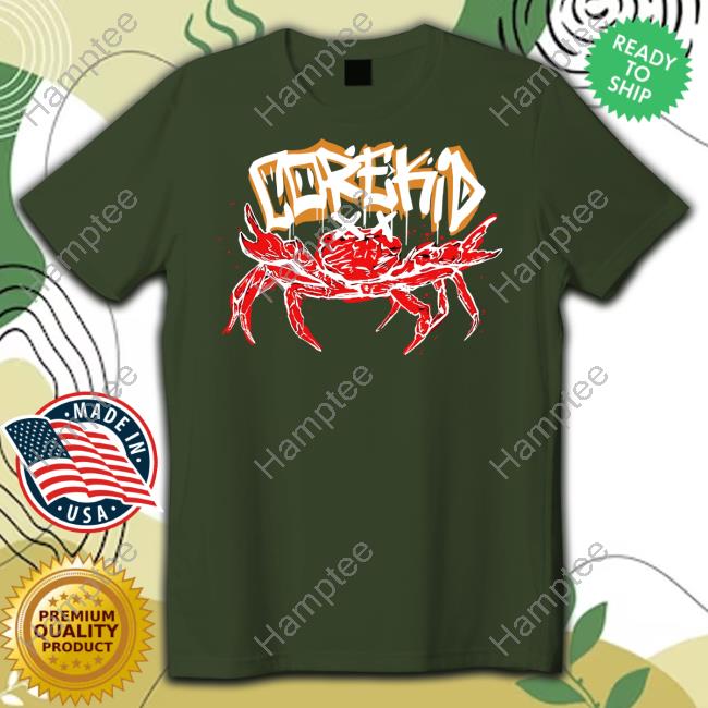 Corekid Merch Crab Core T-Shirt Corekid Merch Crab Core T-Shirt