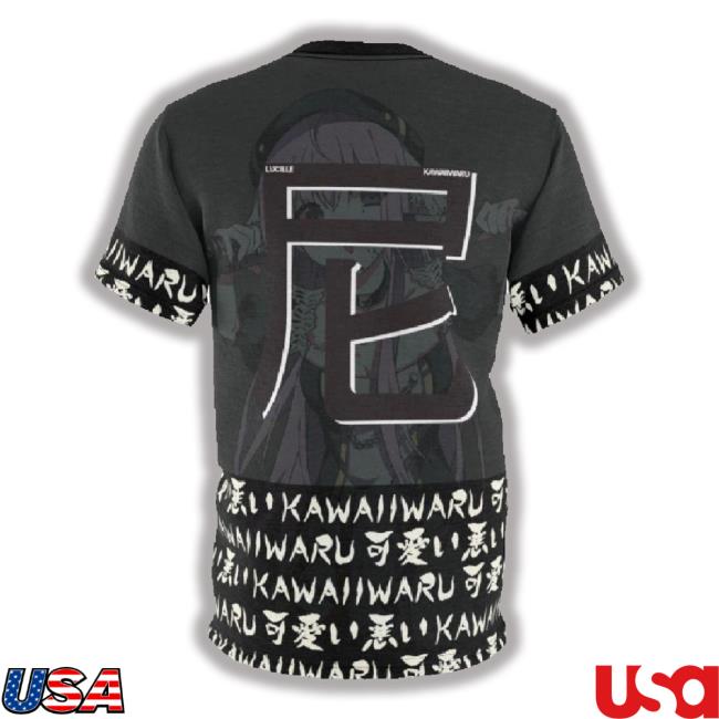 Lucille Sexy Bad Anime Nun Unisex Aop Cut & Sew New Shirt Lucille Sexy Bad Anime Nun Unisex Aop Cut & Sew New Shirt