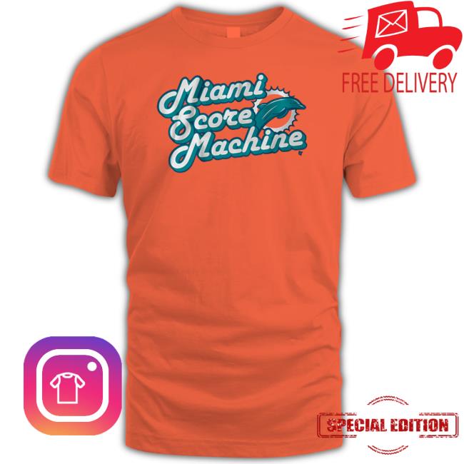 Miami Score Machine t-shirt now available from BreakingT - The