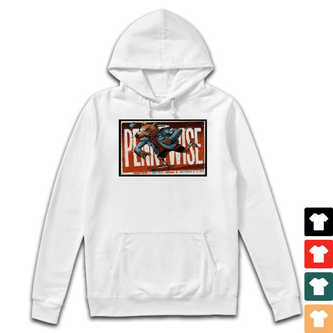 Riot Fest Chicago Il Pennywise Summer 2023 Poster Sweatshirt Riot Fest Chicago Il Pennywise Summer 2023 Poster Sweatshirt