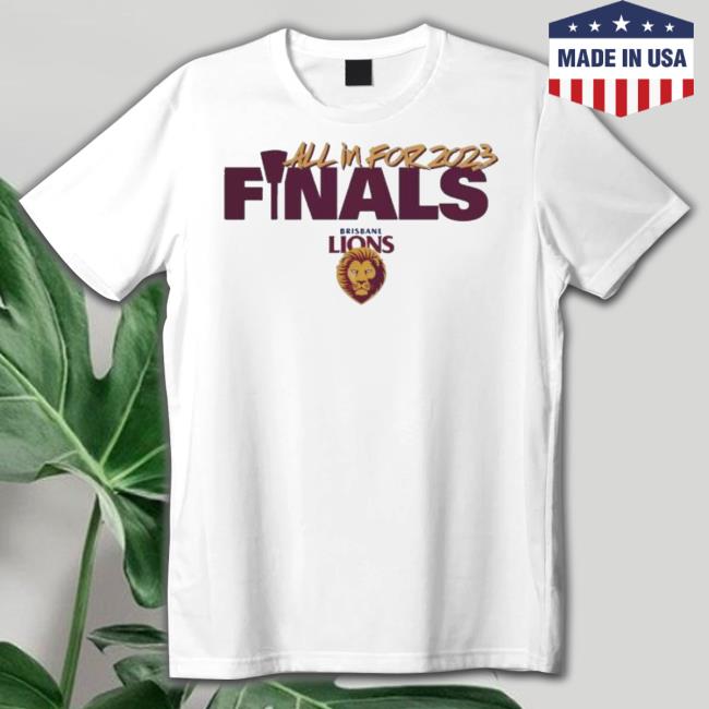 Brisbane Lions All In For 2023 Afl Finals Long Sleeve Tee Shirt Brisbane Lions All In For 2023 Afl Finals Long Sleeve Tee Shirt