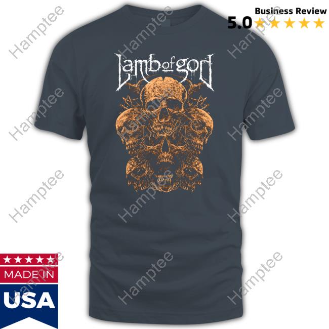 Lamb Of God Rooted Skull Hooded Sweatshirt
