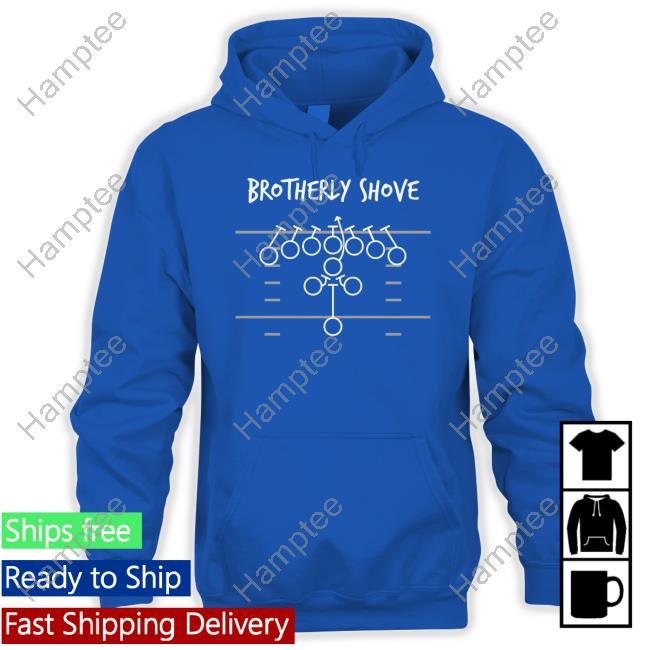 Official Barstool Sports Store Brotherly Shove Hoodie