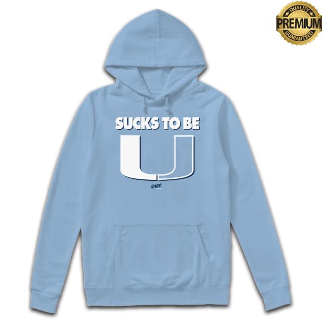 Smackapparel North Carolina Sucks To Be U Tee Shirts
