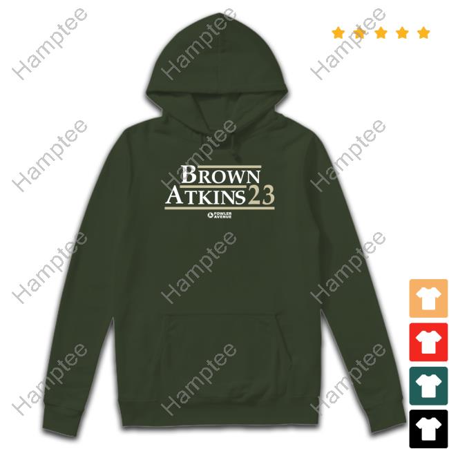 Fowler Avenue Brown Atkins 23 Shirt Fowler Avenue Brown Atkins 23 Shirt