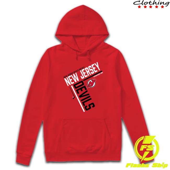 Official New Jersey Devils Levelwear Logo Richmond Hoodie