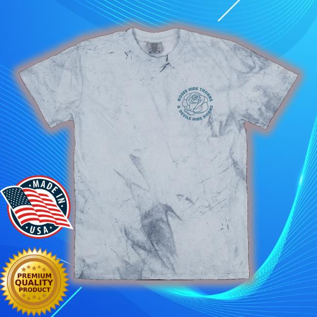 Official Carly Pearce Shop Dusty Blue Rose New Shirt