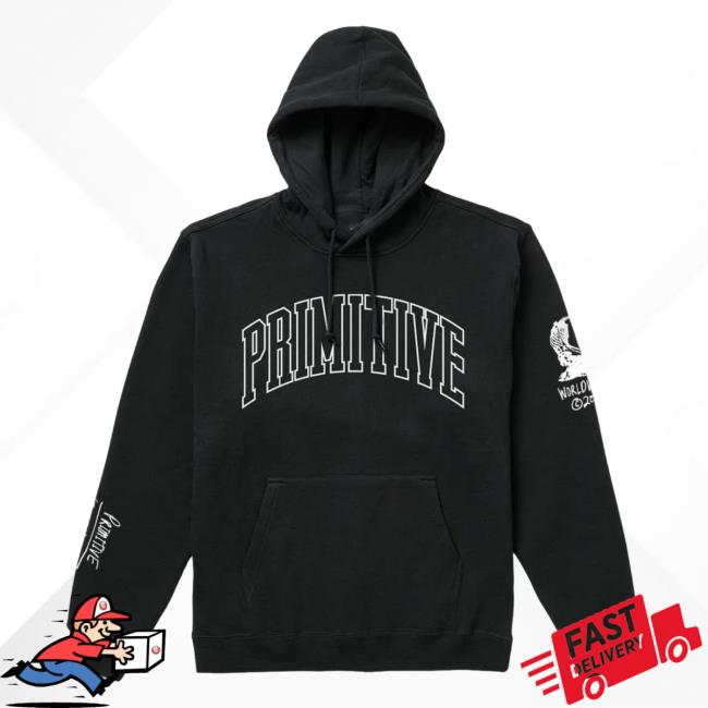 Official Primitive Skateboarding Apparel Clothing Merch Store Shop Estranged Hw Guns N' Roses Hoodie Black