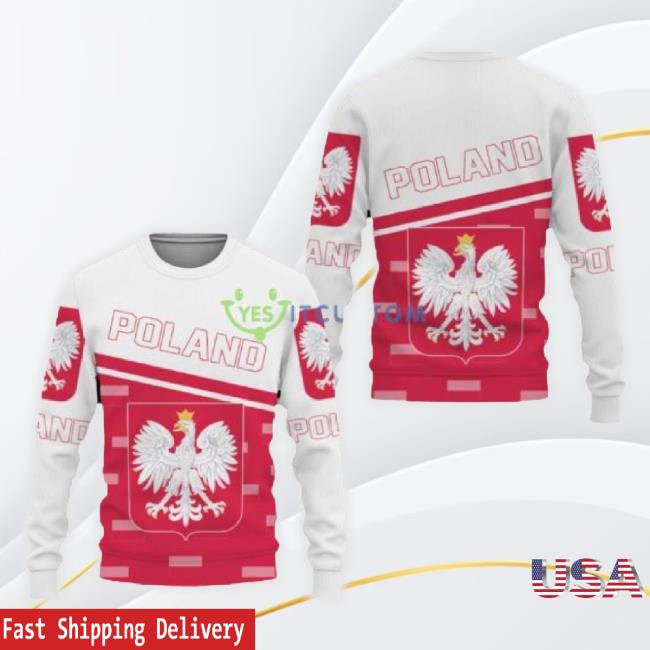 Poland National Soccer Team Qatar World Cup World Cup Winter Ugly Christmas Sweaters Gift For Men And Women