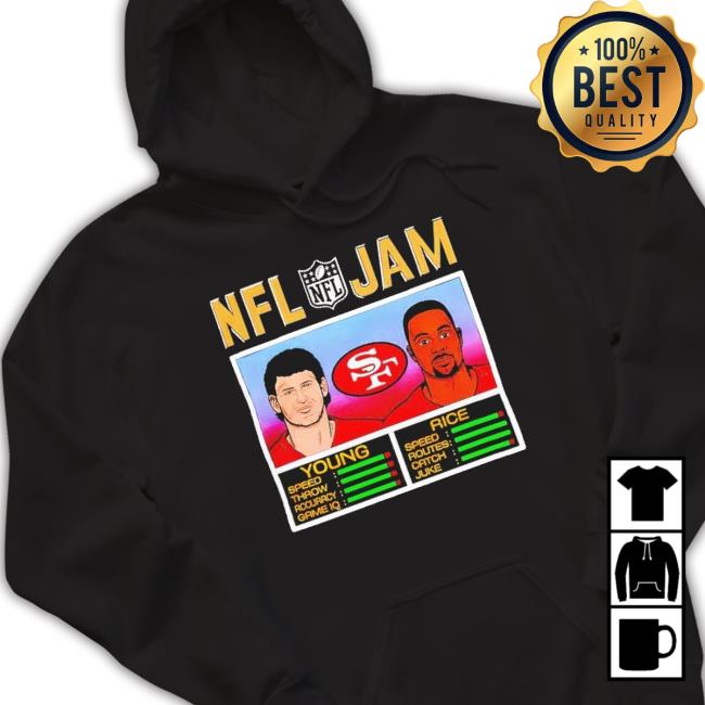 Trending Jerry Rice & Steve Young Nfl Jam San Francisco 49Ers Sweatshirt
