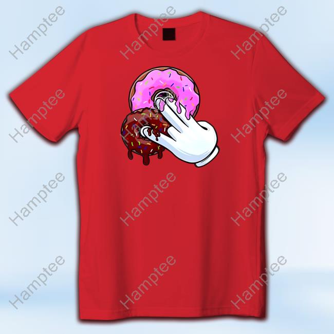 Funnyahhtees 2 Pink 1 Brown Donuts Hoodie Funnyahhtees 2 Pink 1 Brown Donuts Hoodie