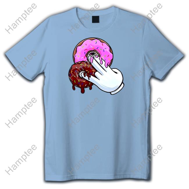 Funnyahhtees 2 Pink 1 Brown Donuts Hoodie Funnyahhtees 2 Pink 1 Brown Donuts Hoodie