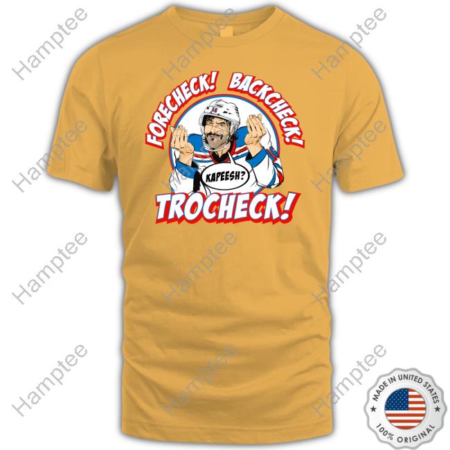 Forecheck Backcheck Trocheck Kapeesh Long Sleeved T-Shirt