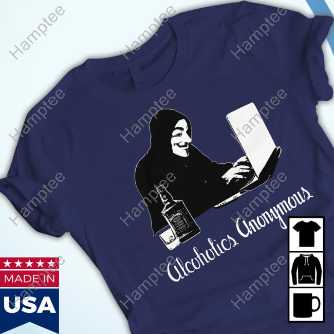 Anonymous Hacker Alcoholics Anonymous Tank Top