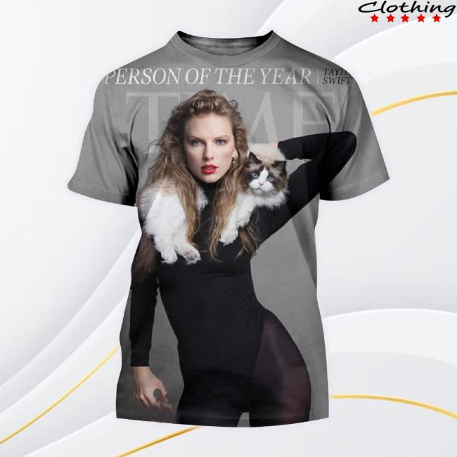 Original Taylor Swift Time Person Of The Year Issue The Second Cover Poster All Over Print Sweaters