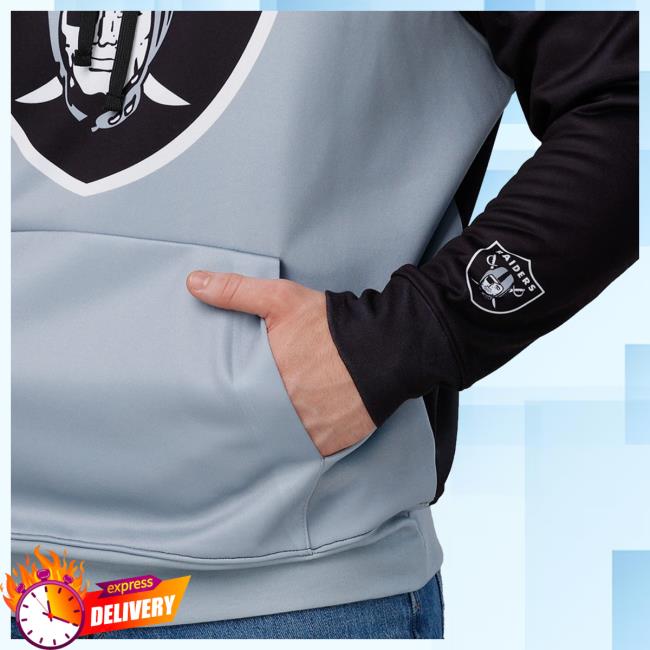 Official Foco Merch Store Shop Foco Las Vegas Raiders Bold Logo Crewneck Sweatshirt Foco Apparel Clothing