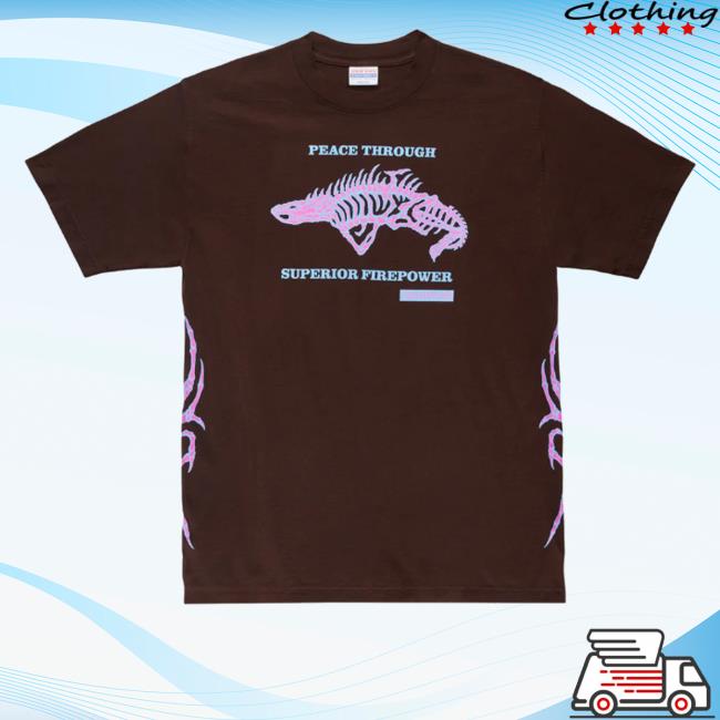 Official Stray Rats Store Peace Through Superior Firepower Shirts Official Stray Rats Store Peace Through Superior Firepower Shirts