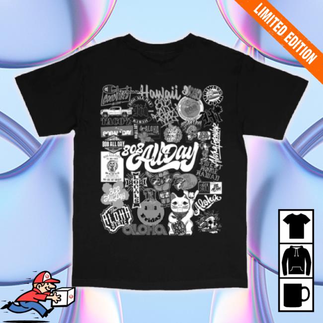 Original 808 Allday Merch Store 808Allday B/W Mash Up Logos Black TankTop 808Allday Shop Original 808 Allday Merch Store 808Allday B/W Mash Up Logos Black TankTop 808Allday Shop