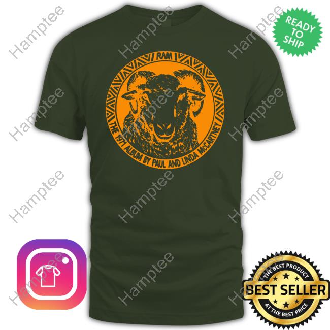 Ram The 1971 Album By Paul And Linda New Shirt