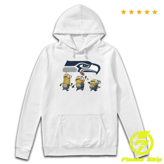 Original Minions Team Seattle Seahawks Football Nfl Logo Sweatshirt