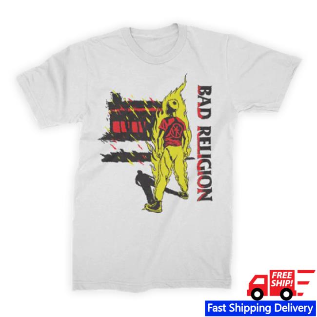 Official Cutloose Merch Store Bad Religion Bad Religion White Suffer House TankTop Cutloosemerch Shop
