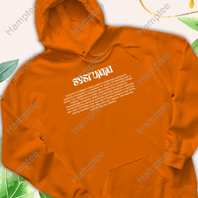Systumm Typo T Shirts