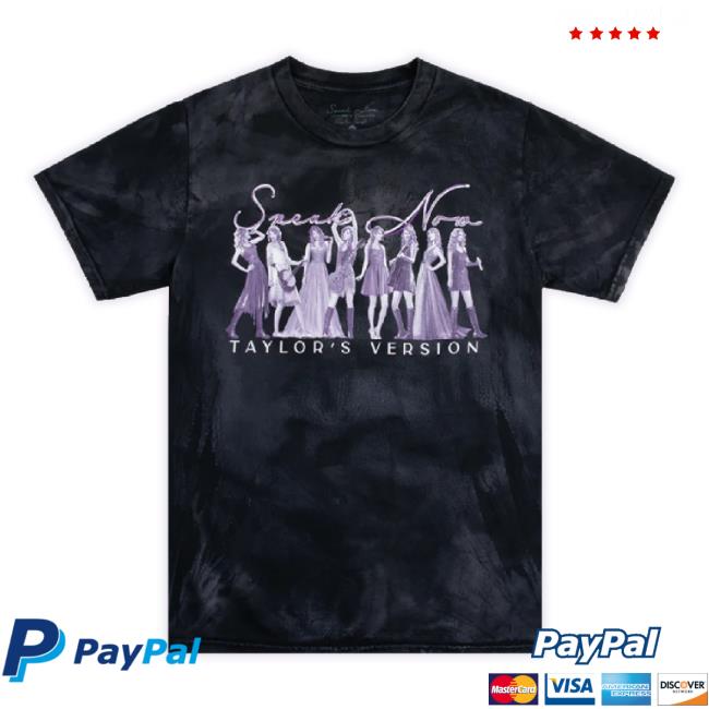 Official Taylor Swift Merch Store Speak Now (Taylor's Version) Eras Tie Dye Shirts Taylorswift Shop