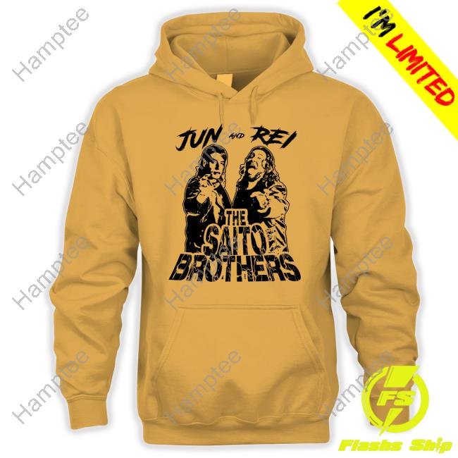 Jun And Rei The Saito Brothers Hooded Sweatshirt