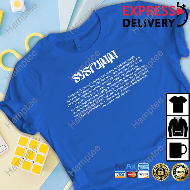Systumm Typo Tee Systumm Typo Tee