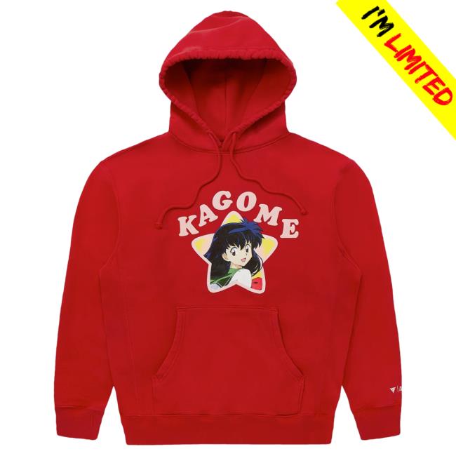 Official Hypland Clothing Merch Store Hypland Inuyasha Kagome Fan Club Sweatshirts (Vintage Red)