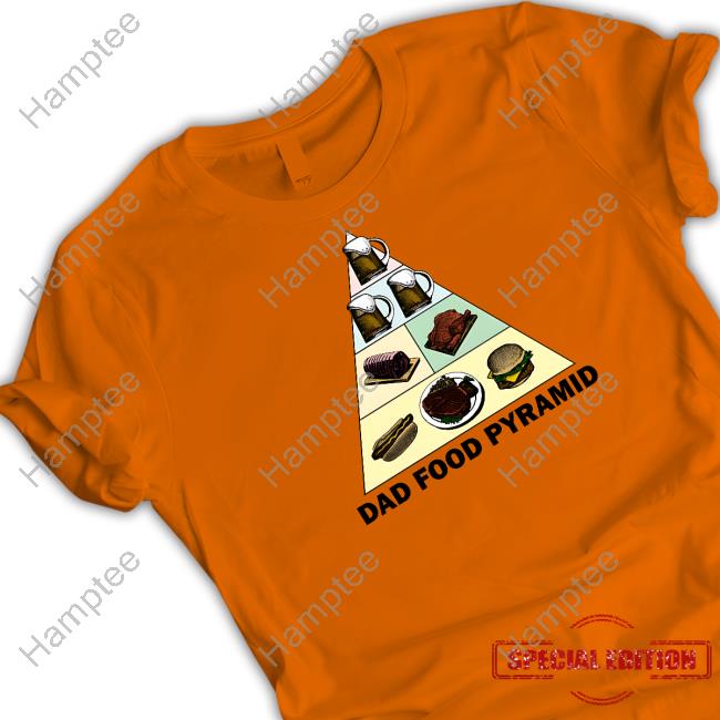 Dad Food Pyramid Hooded Sweatshirt
