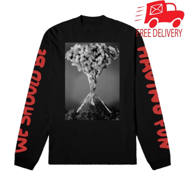 Official Fearless Records Merch Store American Teeth "Grey Volcano"Shirts Fearlessrecords Shop