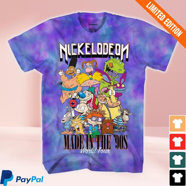 Official Cracker Barrel Merch Store Cracker Barrel Tie-Dye 90S Nickelodeon Hoodie Crackerbarrel Shop