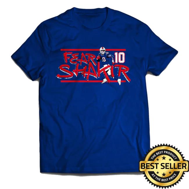 Official Store716 Merch Fear Shakir Long Sleeve T-Shirt