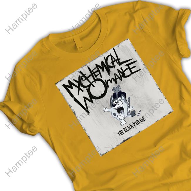 Mychemical Womance The Black Pawade T Shirt