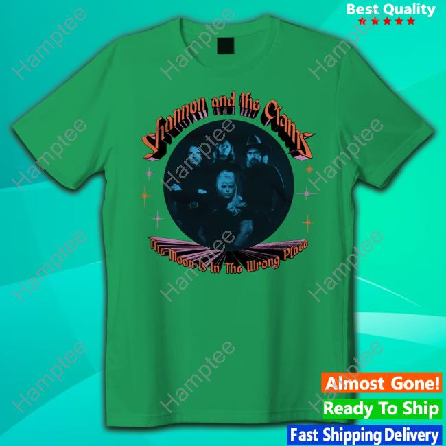 The Moon Is In The Wrong Place Album Cover Tee Shirt