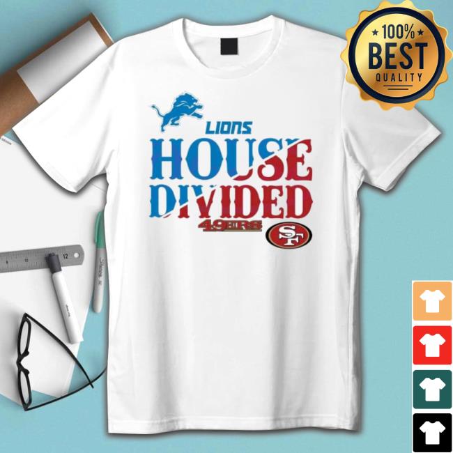 Original House Divided Detroit Lions Vs San Francisco 49Ers Hoodie Sweatshirt