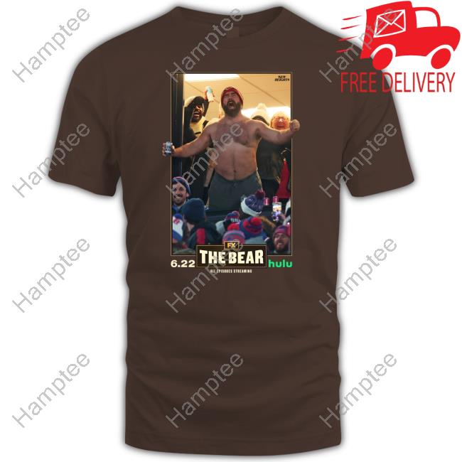 New Heights Jason Kelce Kansas City Chiefs Fx The Bear All Eposodes Streaming 6.22 Hulu Shirt