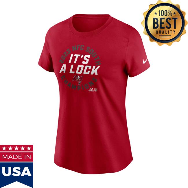 Official Tampa Bay Buccaneers 2023 Nfc South Champions Trophy Collection Sweater