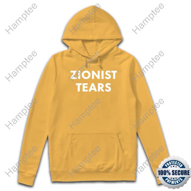 Jackson Hinkle Zionist Tears Tee Shirt Jackson Hinkle Zionist Tears Tee Shirt