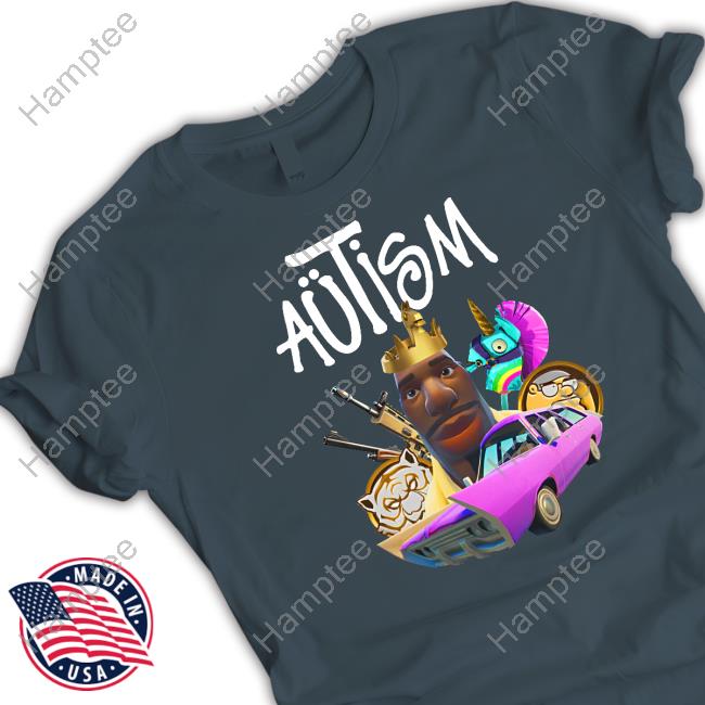 Autism Fortnite Tee Shirt