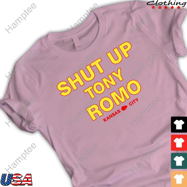 Shut Up Tony Romo Kansas City Long Sleeve T Shirt
