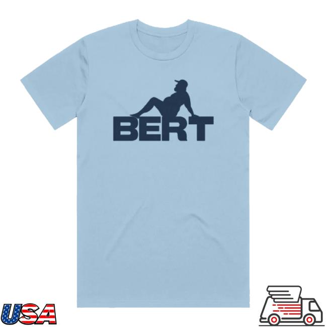 Trending Bert Bertbert Merch Store Baby Blue Silhouette Sweatshirt Bertbertbert Shop
