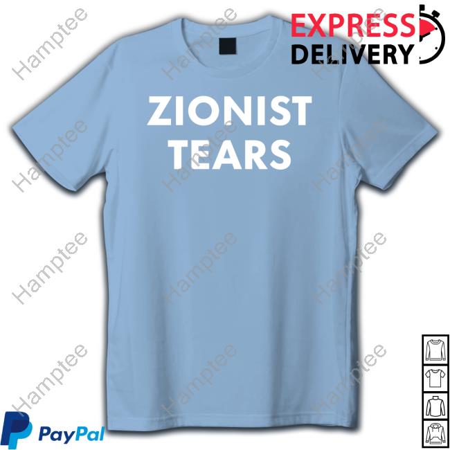 Jackson Hinkle Zionist Tears Tee Shirt Jackson Hinkle Zionist Tears Tee Shirt