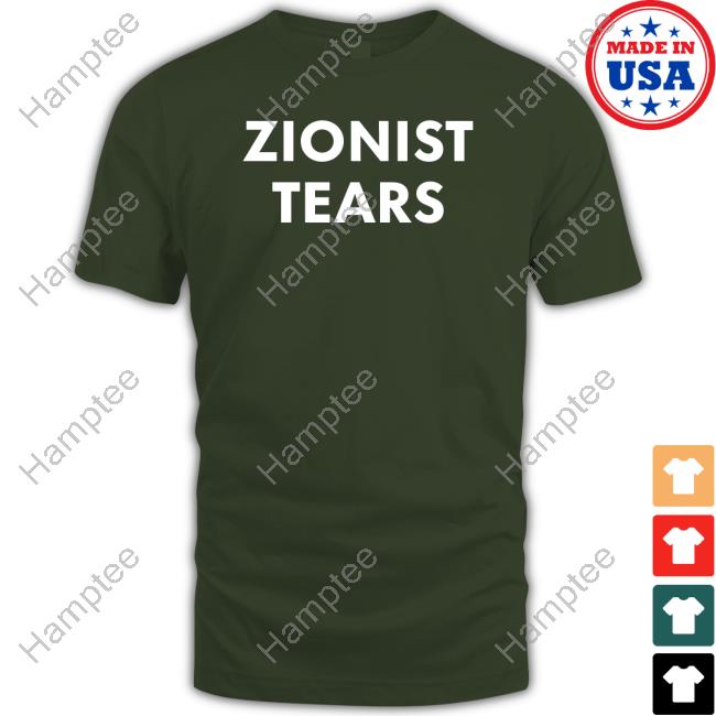 Jackson Hinkle Zionist Tears Tee Shirt Jackson Hinkle Zionist Tears Tee Shirt