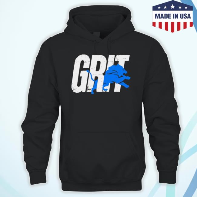 Official Detroit Lions Football Lions Grit Logo Gift Classic Shirt Official Detroit Lions Football Lions Grit Logo Gift Classic Shirt