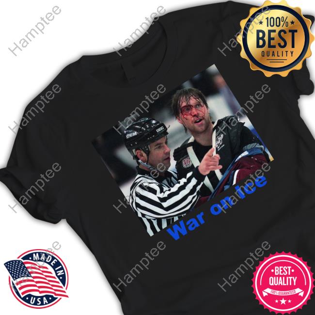 Cm Punk Is Wearing A Patrick Roy Post-Fight T-Shirt