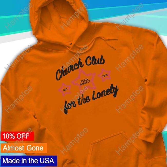 Nessa Barrett Tour 2023 Church Club Cami For The Lonely Shirt