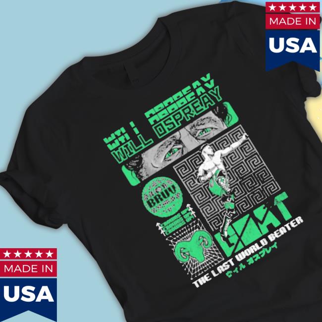 Original Will Ospreay The Last World Beater Goated TankTop Original Will Ospreay The Last World Beater Goated TankTop